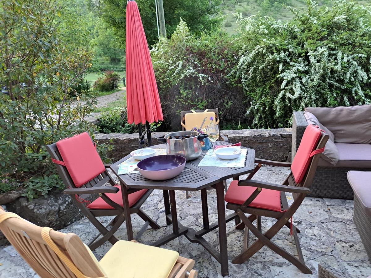 Bed and Breakfast Le Moulin Des Cavaliers La Rouquette Экстерьер фото